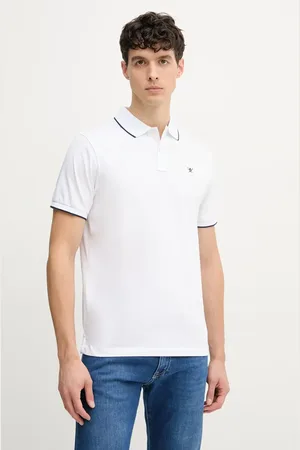 Hackett Bavlněné polo tričko barva, HM563425