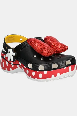 Crocs Pantofle Minnie Classic Platform Clog W dámské, barva, 209896-100