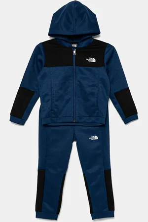The North Face Dětská tepláková souprava KID EASY FZ SET tmavomodrá barva, NF0A8783D1R1