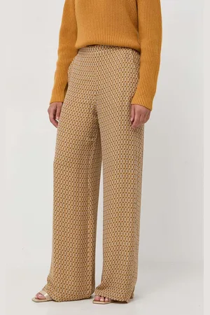 Michael Kors Sukně z hedvábné směsi barva, high waist
