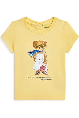 Ralph Lauren Bavlněné dětské tričko barva, 310965226001