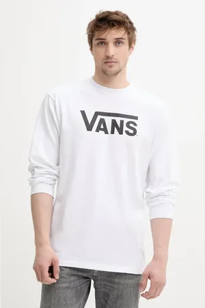 Vans Tričko s dlouhým rukávem VN000K6HYB21-WHITE