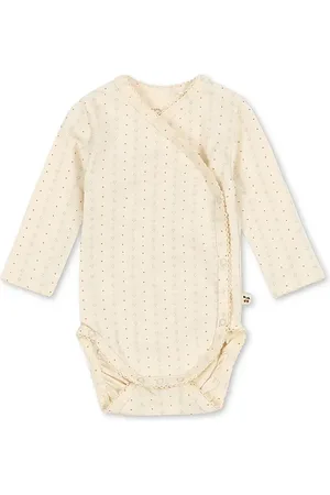 Konges Sløjd Kojenecké body BASIC LS NEWBORN BODY GOTS KS102243