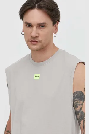 HUGO BOSS Bavlněné tričko barva, 50505305