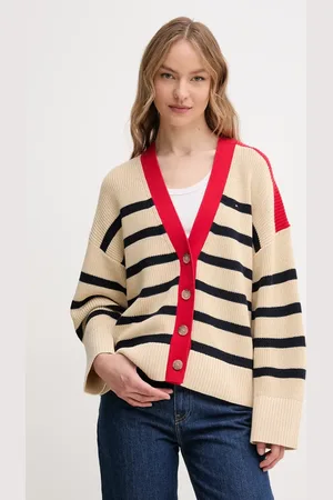 Tommy Hilfiger Bavlněný kardigan dámský, barva, hřejivý, WW0WW45552