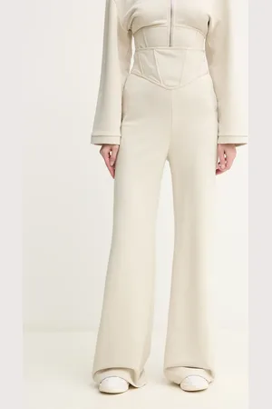 Pinko Kalhoty dámské, barva, zvony, high waist, 105024 A2HB