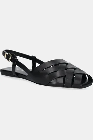 Michael Kors Kožené sandály Irene dámské, barva, 40S5IRFP1L.001
