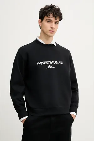 Emporio Armani Mikina pánská, barva, s aplikací, EM001052 AF10013