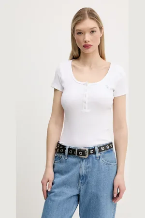 Abercrombie & Fitch Tričko barva, KI139-5271