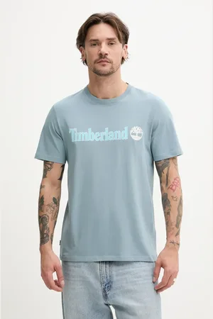 Timberland Bavlněné tričko barva, s potiskem, TB0A5UPQ7581