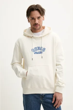 Guess Bavlněná mikina pánská, barva, s kapucí, s aplikací, M5GQ40 KCTY1