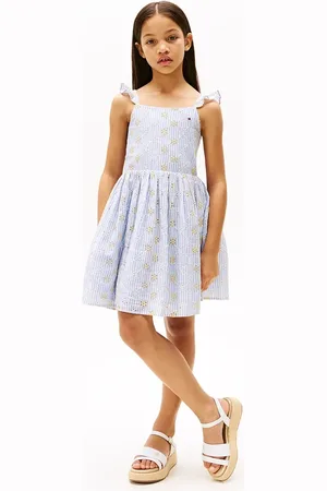 Tommy Hilfiger Dětské bavlněné šaty barva, mini, KG0KG08479