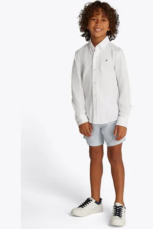 Tommy Hilfiger Dětská bavlněná košile barva, KB0KB09551