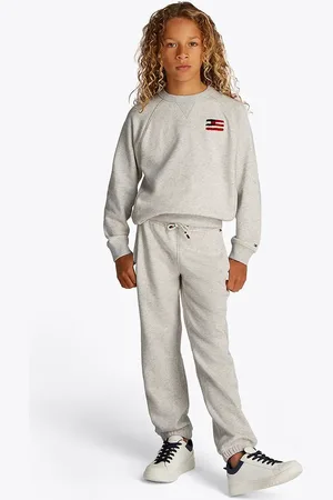 Tommy Hilfiger Dětské tepláky barva, hladké, KB0KB09616