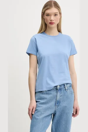 Abercrombie & Fitch Bavlněné tričko barva, KI139-5231