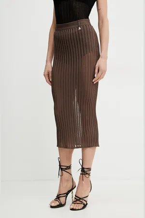 Patrizia Pepe Sukně barva, midi, 2G1029 K254