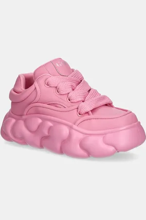 GOE Kožené sneakers boty barva, RR2N4042