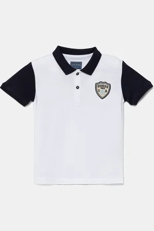Guess Dětská bavlněná polokošile barva, s aplikací, N5GP02 KADZ4