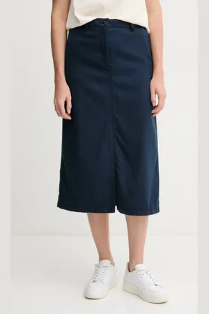 Tommy Hilfiger Sukně tmavomodrá barva, mini, WW0WW44726