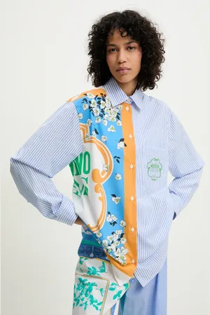 Moschino Bavlněná košile barva, relaxed, s klasickým límcem, 0223 3725