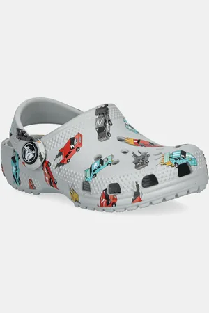 Crocs Pantofle CLASSIC RACE CARS GRAPHIC CLOG KIDS barva, 210992