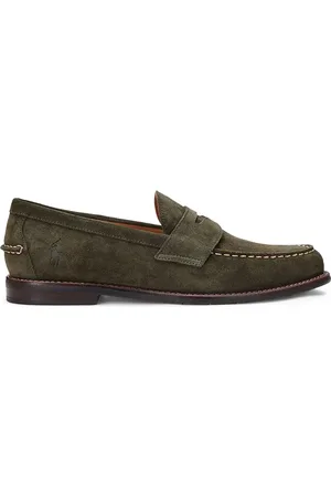 Ralph Lauren Semišové mokasíny Alston Penny pánské, barva, 803961416001