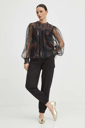 MEDICINE Kalhoty dámské, barva, medium waist