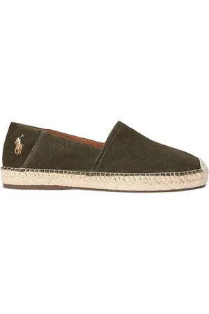 Ralph Lauren Semišové espadrilky Cevio Slip barva, 803961282002