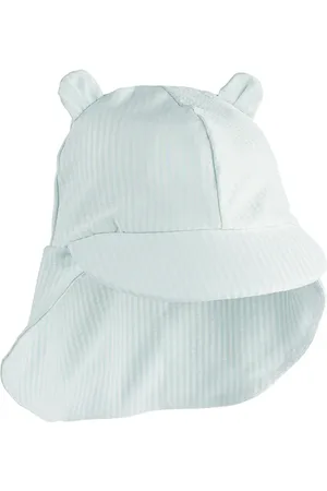 Liewood Dětská baseballová čepice Senia Seersucker Sun Hat With Ears barva, LW17681