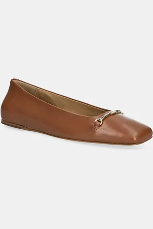 Michael Kors Kožené baleríny Lena barva, 40S5LEFP1L.230
