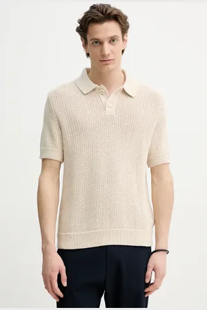 Marc O’ Polo Bavlněné polo tričko barva, 5000006010