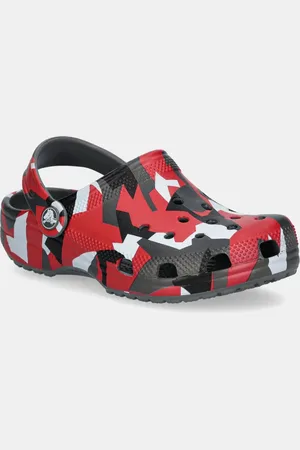 Crocs Pantofle CLASSIC GEO CAMO CLOG KIDS barva, 211171