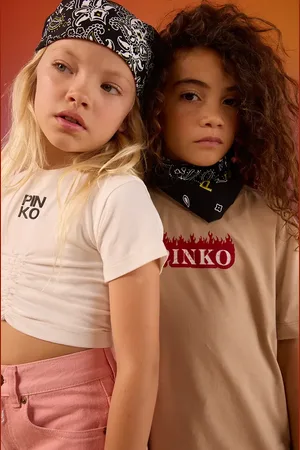 Pinko Dětské bavlněné tričko barva, KFTS014.C.JF025