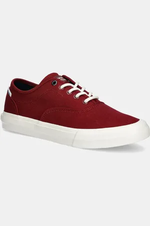 Tommy Hilfiger Tenisky TH HI VULC LOW OXFORD TWILL barva, FM0FM05400