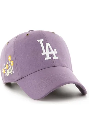 47 Brand Bavlněná baseballová čepice MLB Los Angeles Dodgers barva, s aplikací, B-PTLSD12GWS-II