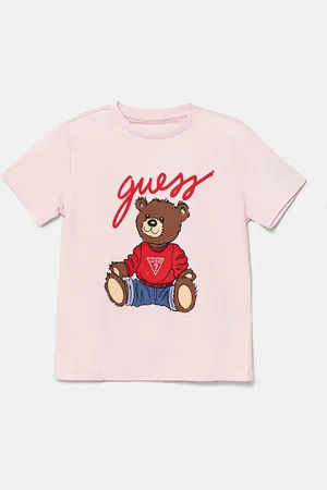 Guess Dětské bavlněné tričko barva, s potiskem, H4BT01 I3Z14