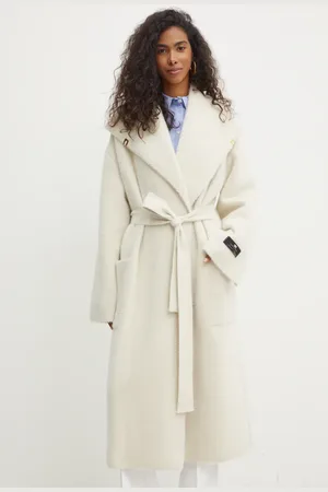 Elisabetta Franchi Kabát dámský, barva, přechodný, oversize, CK15Q46E2