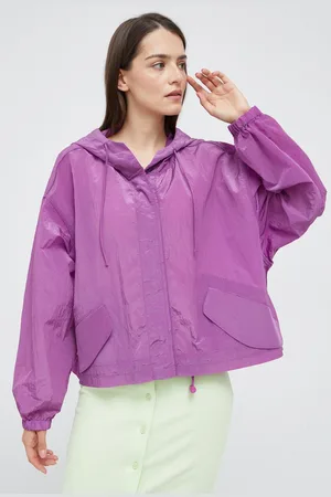 Emporio Armani Bunda dámská, barva, přechodná, oversize
