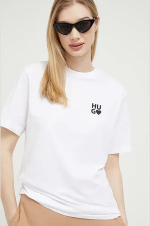 HUGO BOSS Bavlněné tričko barva, 50489198