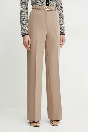 Guess Kalhoty CELIA dámské, barva, široké, high waist, 4BGB03 7046A