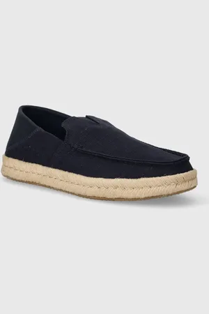 TOMS Espadrilky Alonso Loafer Rope tmavomodrá barva, 10020889
