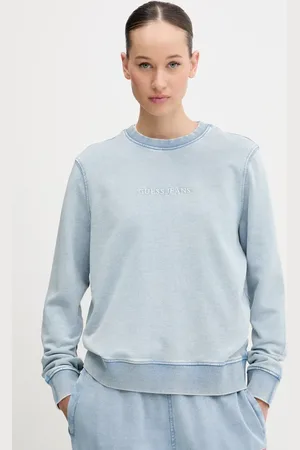 Guess Bavlněná mikina dámská, barva, s aplikací, W5GQ28 KCTJ1