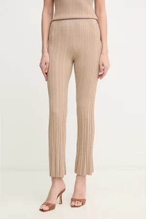 Guess Kalhoty GIADA dámské, barva, zvony, high waist, 5GGB28 5874Z