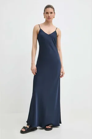 Max&Co. Šaty tmavomodrá barva, maxi, 2416221093200