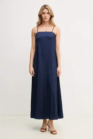 MARELLA Šaty Emme by tmavomodrá barva, maxi, 2515221112200