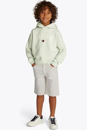Tommy Hilfiger Dětské riflové kraťasy barva, KB0KB09471