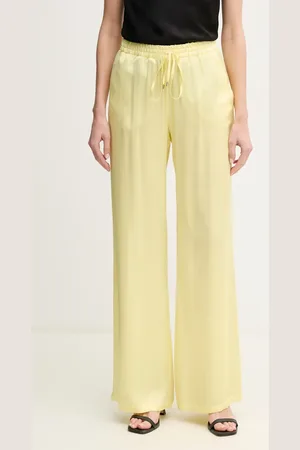 ERMANNO SCERVINO Kalhoty dámské, barva, jednoduché, high waist, 56TP078EL1