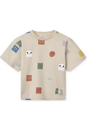 Liewood Dětské bavlněné tričko Tyler Printed Shortsleeve T-shirt barva, LW19931