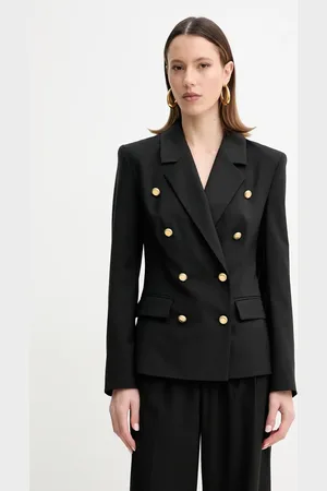 Guess Blazer s příměsí vlny IRINA barva, dvouřadový, 5GGN05 7294A