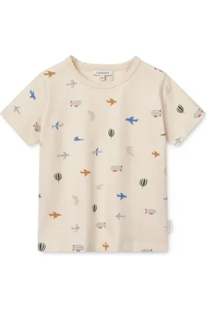 Liewood Dětské bavlněné tričko Apia Printed Shortsleeve T-shirt barva, LW19845